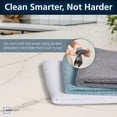 thumbnail image 5 of Mainstays Microfiber Dishcloths, Absorbent Cleaning Cloths, 11" x 11" White, 18 pack, 5 of 10