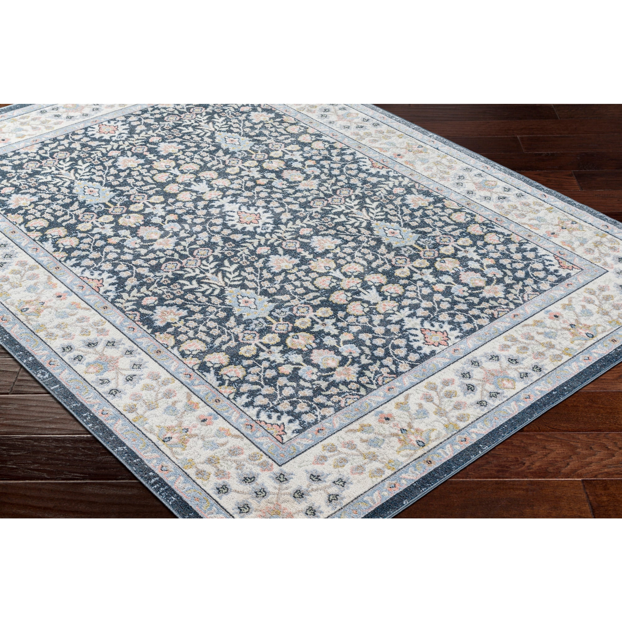 Artistic Weavers  Blue 5'3" x 7'  Rectangle Area Rug