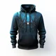 thumbnail image 3 of MINISO Boys Girls Hoodies Spiderman Men's Hoodies 3D Printing New Pullover Marvel Men's Hoodies Oversized Men's Clothing, 3 of 5