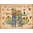 thumbnail image 2 of Phillips, Anita 18x15 White Modern Wood Framed Museum Art Print Titled - We Love Fall, 2 of 4