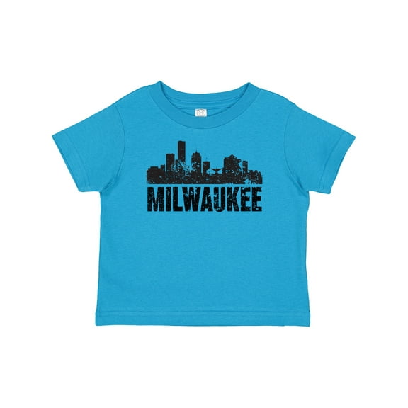 Inktastic Milwaukee Skyline Grunge Boys or Girls Baby T-Shirt