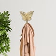 thumbnail image 3 of Mythra Golden Angel Wings Cast Iron Wall Hook, 3 of 7
