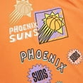 thumbnail image 5 of Men's Mitchell & Ness  Orange Phoenix Suns Hardwood Classics Sidewalk Sketch Long Sleeve T-Shirt, 5 of 5
