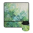 thumbnail image 2 of HELLHERO Tropical Palm Cover Sewing Machine Mat Organizer Fabric Polyester Lightweight Store Thread Small Scissors Sewing Accessories Dustproof, 2 of 5