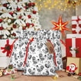 thumbnail image 4 of Fuzoiu Retro Rooster Print Christmas Gift Bag,Burlap Gift Bag with Drawstring Closure & Hang Tag,Perfect for Holidays, Birthdays, and Special Occasions-Medium, 4 of 5