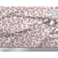thumbnail image 2 of Soimoi Georgette Viscose Fabric Leaves & Floral Block Fabric Prints by Yard 42 Inch Wide, 2 of 3