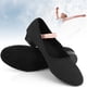 thumbnail image 4 of Prendas de baile con suela dividida suave para practicar, talla 38, zapatos de ballet negros para niñas y niños adultos, 4 of 8