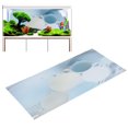 thumbnail image 1 of Sticker Aquarium Background Decoration Self Adhesive 3D Effect Fish  Backdrop Sticker, 1 of 7