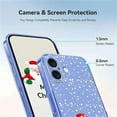 thumbnail image 4 of For IPhone 16 Case (Compatible With MagSafe) Slim  Shockproof Christmas Themed Printed Pattern TPU Phone Case,White,For iPhone 16, 4 of 7