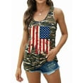 thumbnail image 3 of American Flag Tank Top Women 4th of July Tanks Tops for Womens USA Flag Patriotic Shirts Vest, 3 of 7