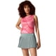 thumbnail image 1 of ASICS Womens Match Pleats Skort Skirt 023 XS, 1 of 3