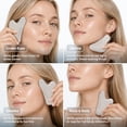 thumbnail image 6 of Plantifique Stainless Steel Gua Sha Facial Tool, Face Massager for Lymphatic Drainage, 6 of 9
