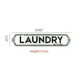 thumbnail image 2 of Laundry Door Sign Laundry Signs for Laundry Room Decor Laundry Room Signs Large Metal Laundry Room Wall Decor, 2 of 6