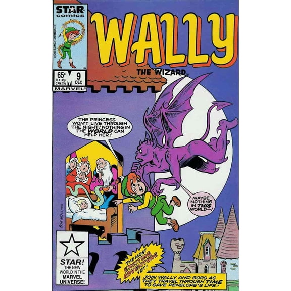 Wally the Wizard #9 VF ; Marvel Comic Book