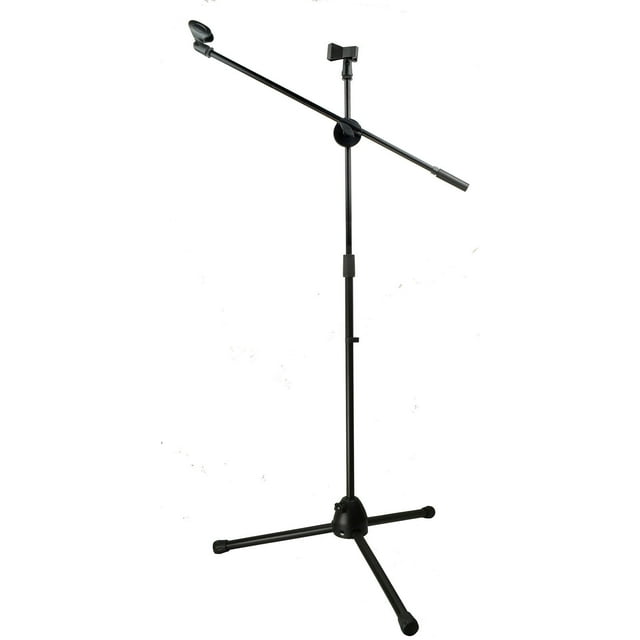Soporte de micrófono Soporte de micrófono Soporte de micrófono Trípode de piso de micrófono ajustable con clip para cantar Rendimiento de escenario Clip de micrófono doble ANGGREK Otros