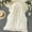 Beige, variant on FRSASU Elegant Embroidered Lace Skirt for Women Crochet Hollow Elastic High Waisted Layered Maxi Skirts White