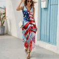thumbnail image 6 of 4th of July King Size Sleeveless Dress Dresses Summer Women Dresses Clothing Woman Dresses Dress, 6 of 7