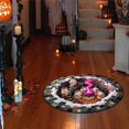 thumbnail image 4 of Xlulu Abyss Quilted Round Mat,3D Halloween Rug, Halloween Round Rug Spooky Ghost Pumpkin Optical Circular Floor Mat Halloween Decor Non Doormat, 4 of 6