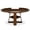 Walnut, variant on Resenkose 43.3"-59" Round to Oval Extendable Table for 4-8 People, Wood Base Dining Table with Storage Shelf for Kitchen, Living Room, Walnut
