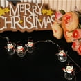 thumbnail image 5 of EWASWON Christmas LED Christmas String Lights, 20 LED Snowman Decor, Warm White USB Powered, 2m Indoor Outdoor Holiday Decor for Christmas Party Bedroom Window, 5 of 8