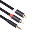thumbnail image 2 of Cable RCA HiFi Estéreo 2RCA a Cable de audio de 3,5 mm Cable divisor AUX Y (300 cm), 2 of 5