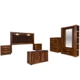 thumbnail image 1 of Recamara King Size Kessa Muebles Eliza Nogal, 1 of 30