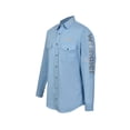 thumbnail image 2 of Camisa Vaquera Wrangler De Hombre U11 azul cielo EG, 2 of 6