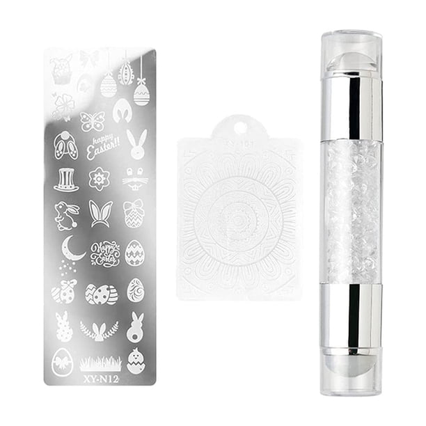 Nail Art Stamping Nail Art Kit Nail Art Stamping Plate Plantilla De Esmalte De Uñas Nail Art Stencil Tools Speravity CE007408-04