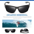 thumbnail image 4 of Gafas de sol deportivas suoso con protección UV400 polarizadas para hombre, 4 of 7