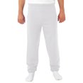 thumbnail image 1 of Jerzees Mens NuBlend Elastic Bottom Sweatpants, 2X, White, 1 of 2
