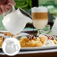 thumbnail image 3 of 1pc Ceramic Coffee Frothing Cup Professional Frothing Cup Measuring Cup, 3 of 5