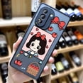thumbnail image 5 of Funda mate para Huawei NOVA Y70 10 9 8SE 8 7SE 7I 7 6 5I 5 4 3I 4G 5G Funda Coque Capa Funda carcasa dibujos animados Anime Blancanieves, 5 of 5