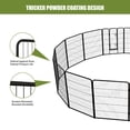 thumbnail image 6 of MAYEERTY 40-Inch 16-Panel Foldable Dog Playpen with Doors for Small to Large Dogs, 6 of 9