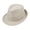 Beige, variant on Meidiya Unisex Classic Wide Brim Floppy Panama Hat Exquisite Linen Hat Summer Men Women Panama Cap Sun Hat