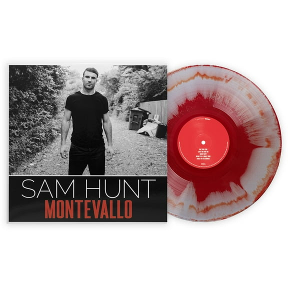 Sam Hunt - Montevallo Exclusive Crimson Tie-Dye LP Vinyl Record