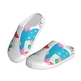 thumbnail image 2 of Yiaed Gnomes Summer Print Slippers Fuzzy Warm Cozy Slippers Non Slip House Slippers For Indoor Outdoor Slippers House Slippers-35/36, 2 of 7
