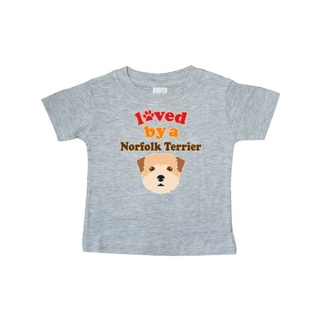 

Inktastic Norfolk Terrier Dog Lover Gift Baby Boy or Baby Girl T-Shirt