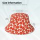 thumbnail image 3 of Fotbe Tomatoes Sombrero Tipo Pescador con Estampado – Sombrero de Sol de Algodón de Moda para Playa, Golf, Pesca, 3 of 6
