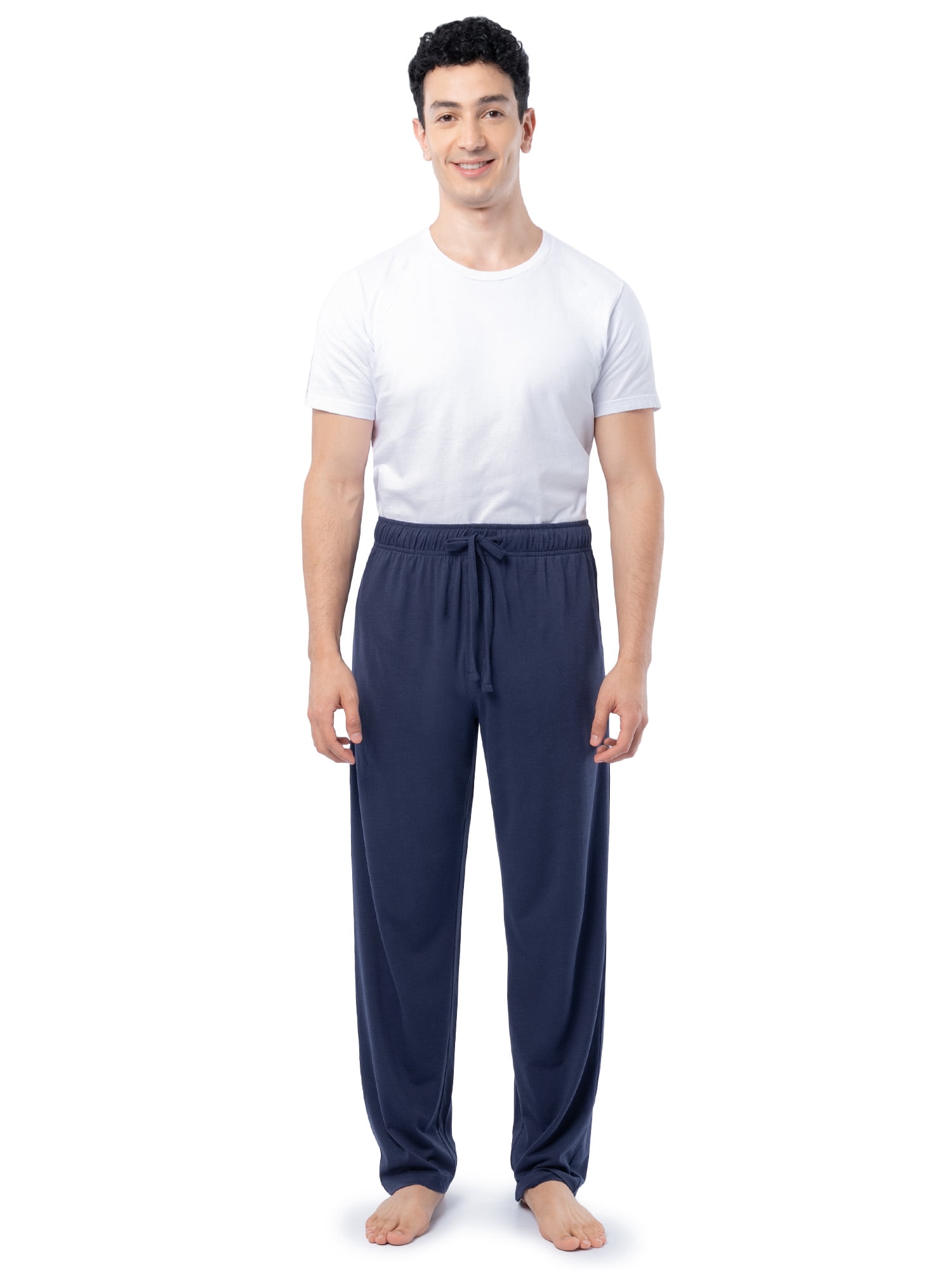Fruit of the Loom Men's and Big Men's Jersey Knit Pajama Pants, Sizes S-6XL
