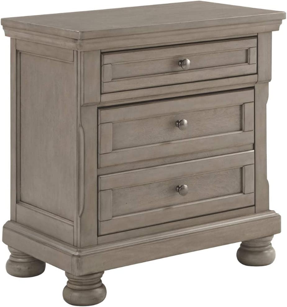Modern Traditional 2 Drawer Nightstand