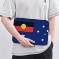 thumbnail image 7 of Australian Flag With Aboriginal Flag Neoprene Laptop Sleeve Computer Bag Notebook Carrying Case Cover Bags 15 inch, 7 of 7