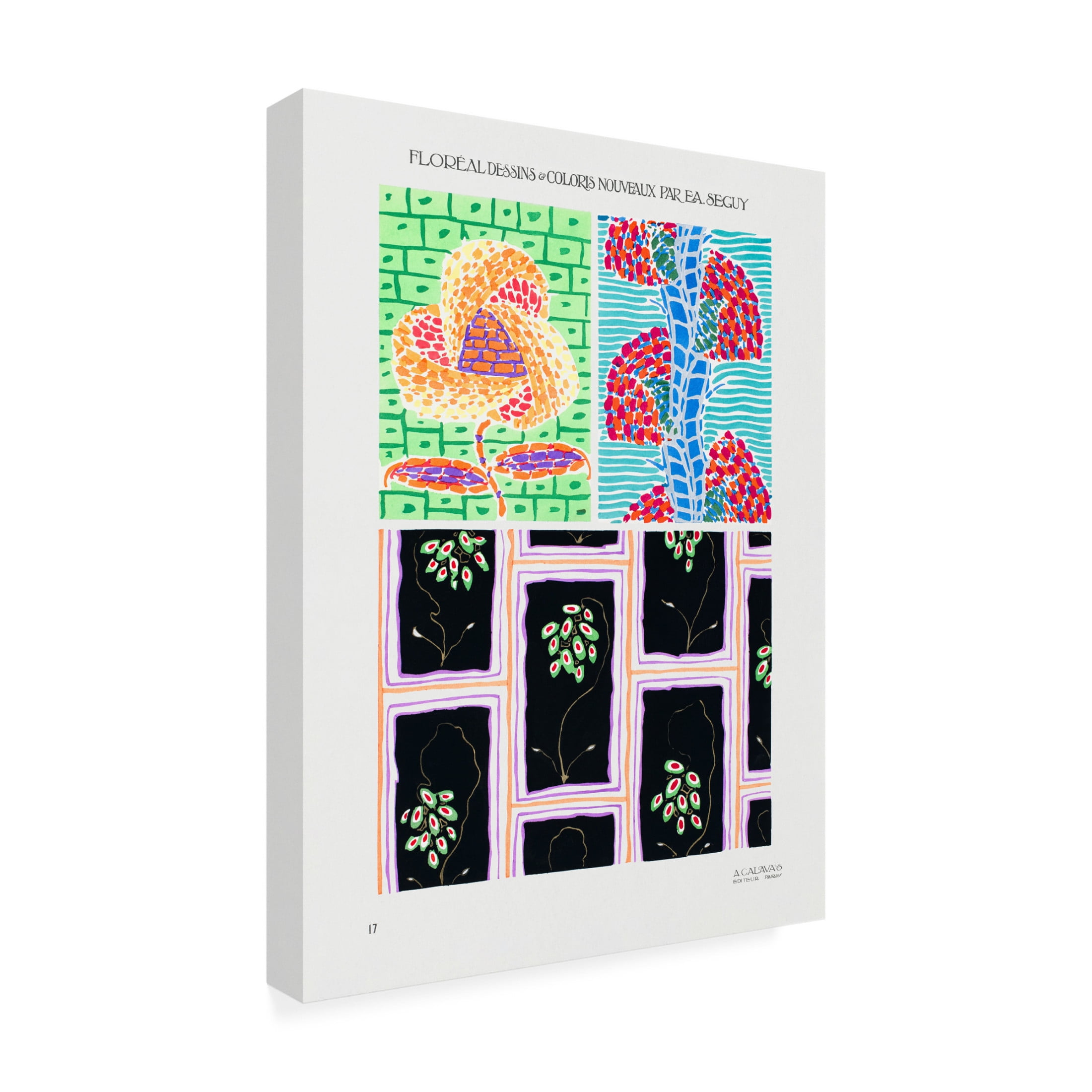 Trademark Fine Art Pictufy Pattern 17 Canvas Wall Art