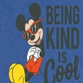 thumbnail image 3 of Mickey & Friends - Mickey Kind Is Cool - Women's Short Sleeve Graphic T-Shirt, 3 of 5