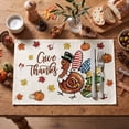 thumbnail image 2 of Smile 12 Set Total 48PCS Seasonal Decorative Placemats, All Season Polyester Durable Vintage Rustic Table Mats for Kitchen Home Farmhouse Cabin Decor Holiday Celebration, 2 of 10