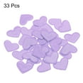 thumbnail image 3 of Heart Shaped Iron on Patches Light Purple Embroidered Sew on Love Applique Patches 33 Pack, 3 of 6