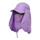 thumbnail image 4 of Sombrero de senderismo con solapa para el cuello, gorra de béisbol, sombrero transpirable para el sol para ir de excursión al jardín Violeta Yuyangstore sombrero para el sol con solapa en el cuello, 4 of 8