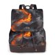 thumbnail image 1 of Balery Molten Lava Abstract Flow Mochila de Cuero para Mujeres, Gran Capacidad, Bolsa de Viaje Multifuncional, Mochila de Cuero y Bolsa de Hombro para Mujeres, 1 of 4