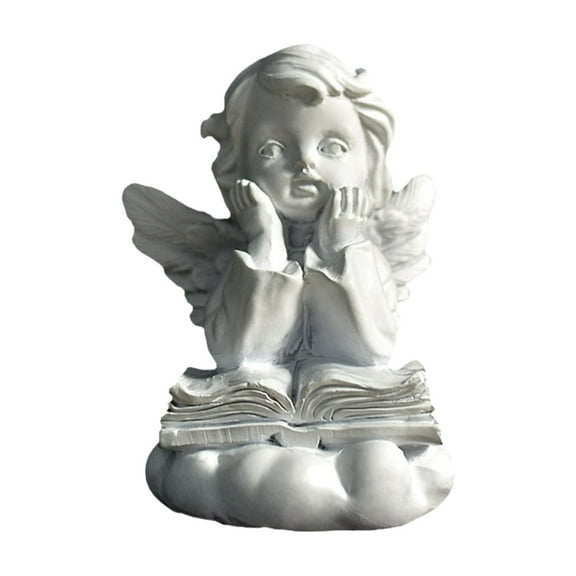 Charming Resin Angel Statue for Indoor and Outdoor Home Decoration