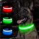 thumbnail image 2 of Collar luminoso recargable por USB para perros pequeños y grandes, Collar de seguridad para mascotas con luz nocturna y Led brillante ajustable, 2 of 4