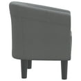 thumbnail image 2 of vidaXL Tub Chair Dark Grey Fabric, 2 of 5